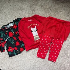 12 month Girl Christmas Bundle